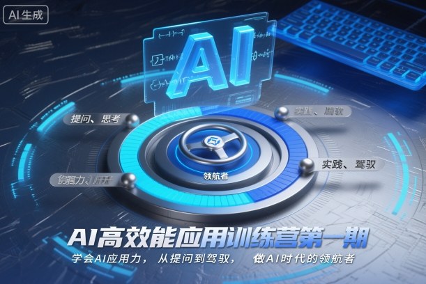 AI高效能应用训练营第一期，学会AI应用力，从提问到驾驭，做AI时代的领航者(更新)-高东资源网