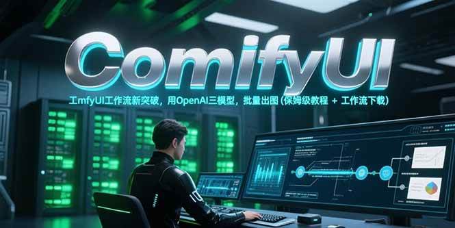 ComfyUI工作流新突破，用OpenAI三模型，批量出图(保姆级教程+工作流下载)-高东资源网