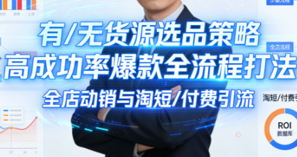 子鹏讲电商·淘宝私家班(更新12月)-高东资源网