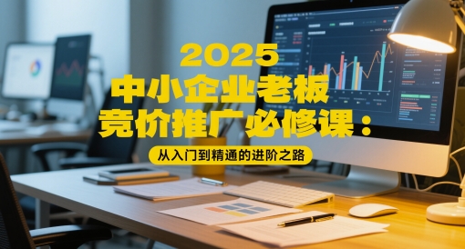 2025中小企业老板竞价推广必修课：从入门到精通的进阶之路-高东资源网