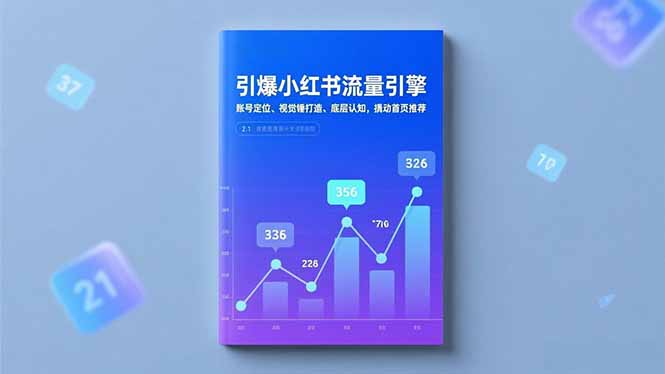 引爆小红书流量引擎,账号定位、视觉锤打造、底层认知,撬动首页推荐-高东资源网