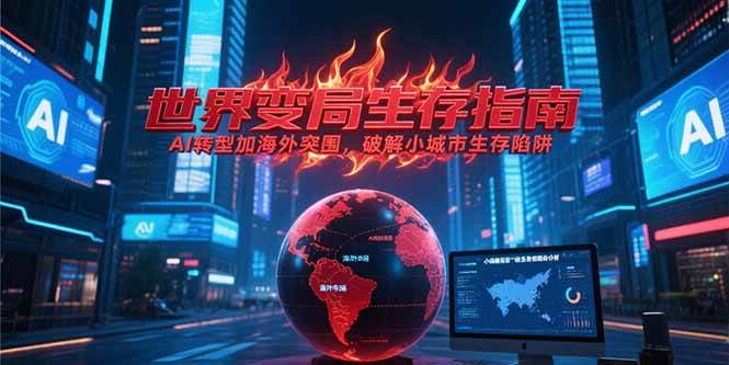 （15220期）付费文章《世界变局生存指南，AI转型加海外突围，破解小城市生存陷阱》-高东资源网