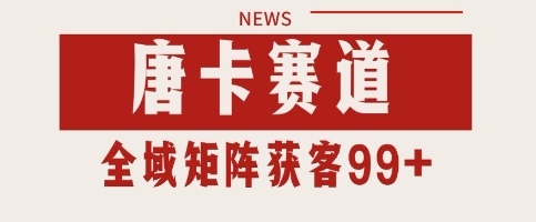 唐卡赛道私域引流获客 自热矩阵SOP日引流99+精准客资【揭秘】-高东资源网