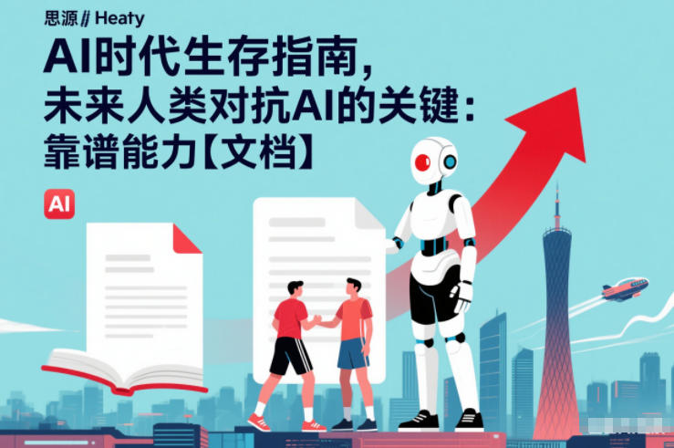 AI时代生存指南，未来人类对抗AI的关键：靠谱能力【文档】-高东资源网