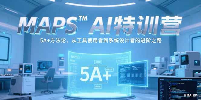 （15215期）MAPSAI特训营，掌握 5A+方法论，从工具使用者到系统设计者的进阶之路-高东资源网