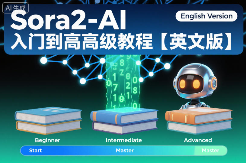 Sora2-AI入门到高级教程【英文版】-高东资源网