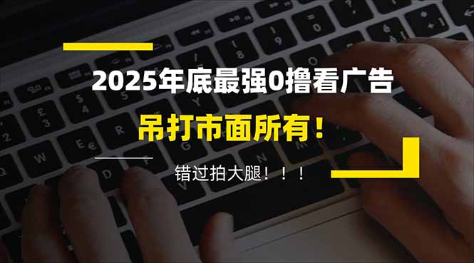 懒人福利！每天 20 分钟刷广告，动动手指轻松赚 100+，碎片时间就能做！-高东资源网