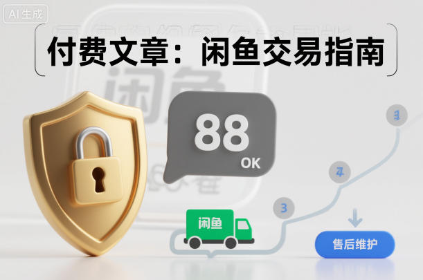 付费文章:闲鱼交易指南,怎么才能降低被坑被马扁的概率-高东资源网