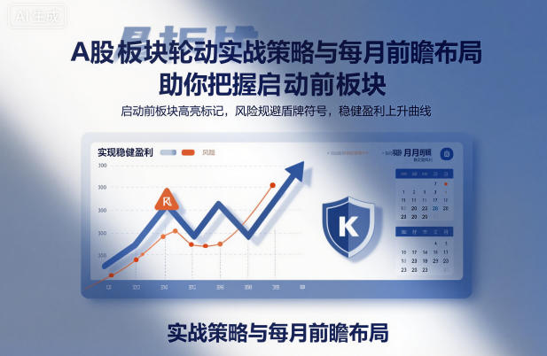 A股板块轮动实战策略与每月前瞻布局,助你把握启动前板块,规避风险,实现稳健盈利-高东资源网