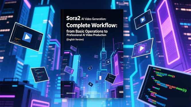 Sora2 AI视频生成的系统教程(英文版-高东资源网