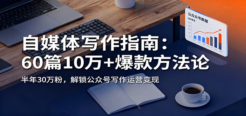 自媒体写作指南:60篇10万+爆款方法论,半年30万粉,解锁公众号写作运营变现-高东资源网
