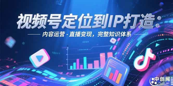 （15173期）视频号定位到IP打造：账号搭建-内容运营-直播变现，完整知识体系-高东资源网