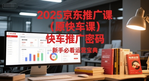 2025京东推广课（原快车课）解锁京东快车推广密码，新手必看运营宝典-高东资源网