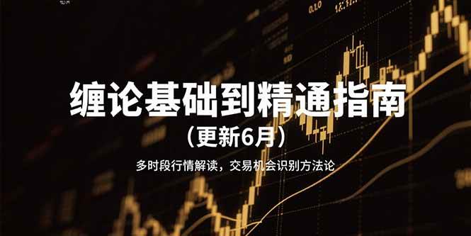 缠论基础到精通指南（更新6月）多时段行情解读，交易机会识别方法论-高东资源网